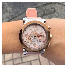 Cargar imagen en el visor de la galería, Reloj de pulsera Mulco flor del loto MW3-19001-081