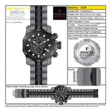 Cargar imagen en el visor de la galería, RELOJ VENOM INVICTA MODELO 5729