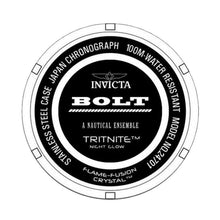 Cargar imagen en el visor de la galería, Reloj de pulsera Invicta bolt 24701